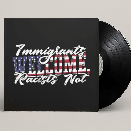 US Immigrant Indigenous USA Immigrants america Custom Vinyl Record Sleeves