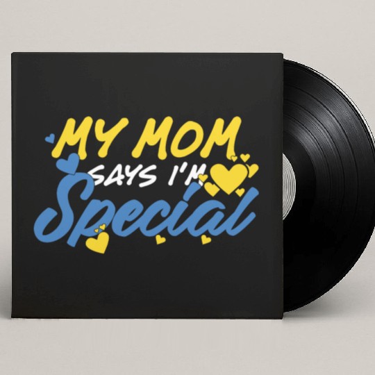 Down Syndrome Awareness Special Education Gifts Custom Vinyl Record Sleeves