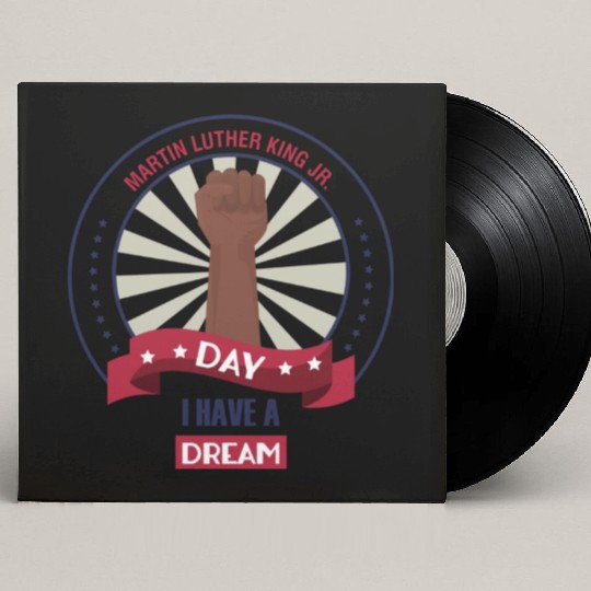 Martin Luther King Jr. Day Custom Vinyl Record Sleeves