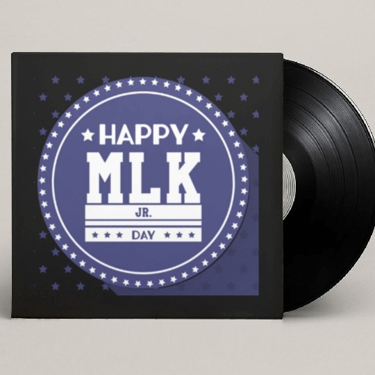 Martin Luther king jr. day Custom Vinyl Record Sleeves