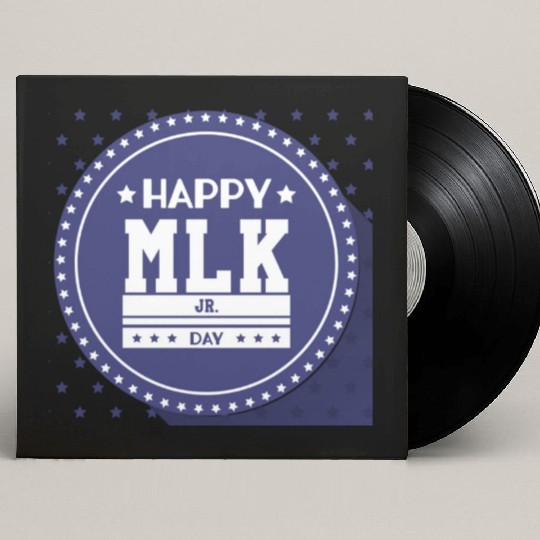 Martin Luther king jr. day Custom Vinyl Record Sleeves