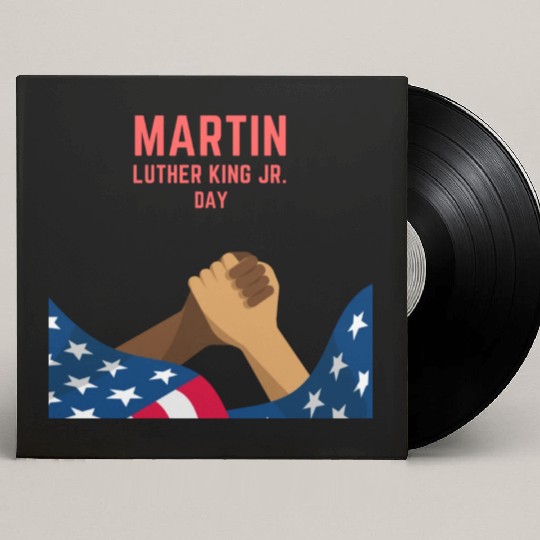 Martin Luther king jr. day Custom Vinyl Record Sleeves