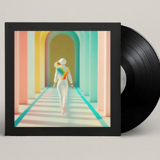 Independent Woman Picture Custom Vinyl Record Sleeves