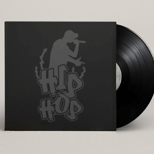 Hip Hop Music Direction Rap Graffiti Urban Custom Vinyl Record Sleeves
