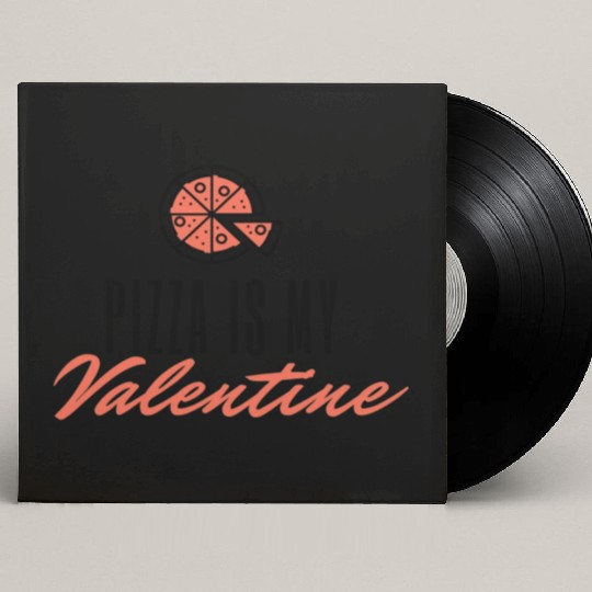 Pizza Is My Valentine573 Custom Vinyl Record Sleeves