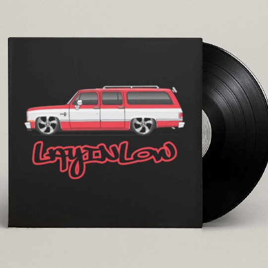 layinlow Cardinal Red Custom Vinyl Record Sleeves