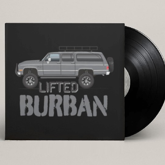 BURBAN Charcoal Custom Vinyl Record Sleeves