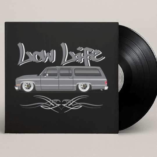 LOWLIFE Charcoal Custom Vinyl Record Sleeves