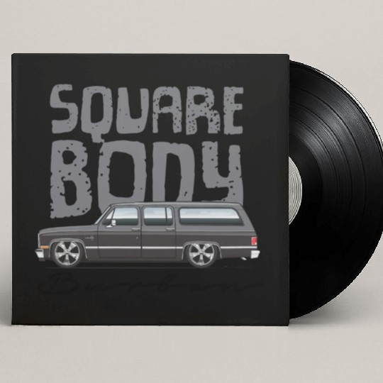 SQUARE Charcoal Custom Vinyl Record Sleeves