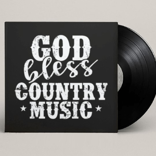 God bless Country Music USA America Cowboys Custom Vinyl Record Sleeves