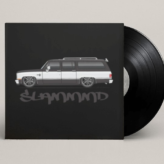 slammmd Midnight Black Custom Vinyl Record Sleeves