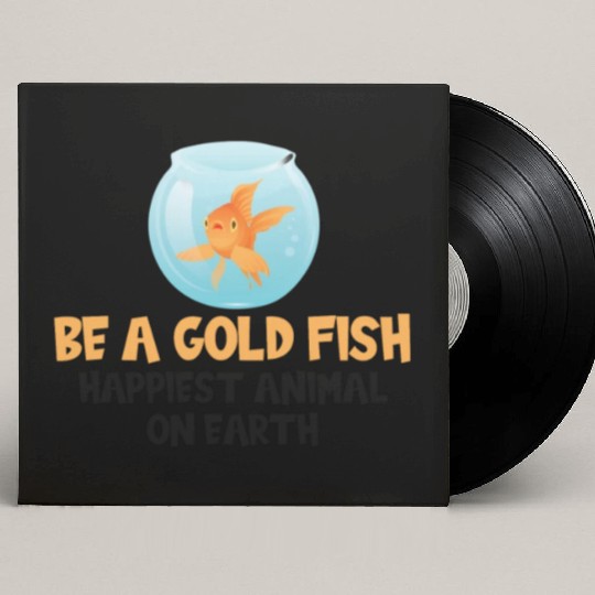 Vintage Goldfish Carp Japan Aquarium Gold Fish Custom Vinyl Record Sleeves