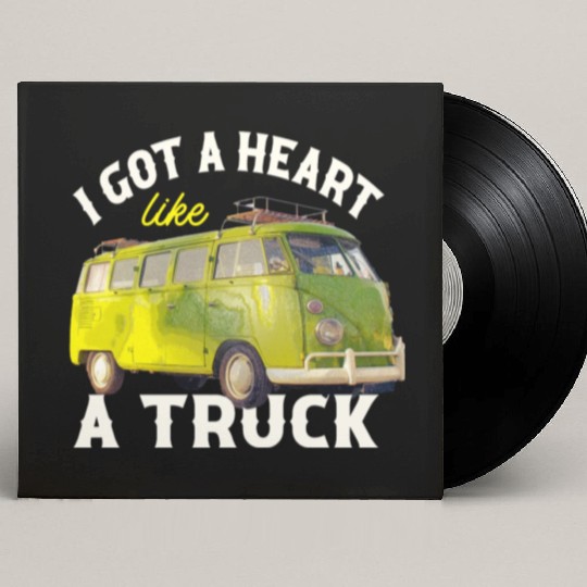 I Got A Heart Like A Truck Custom Vinyl Record Sleeves