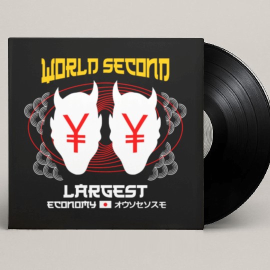 World Second Largest Economy Custom Vinyl Record Sleeves