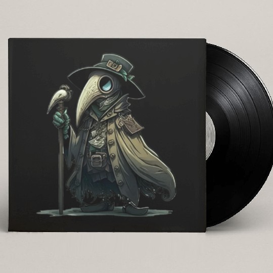 Lil' Plague Doctor Custom Vinyl Record Sleeves