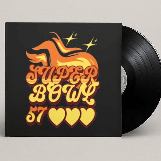 Super Bowl 2023 Classic Custom Vinyl Record Sleeves