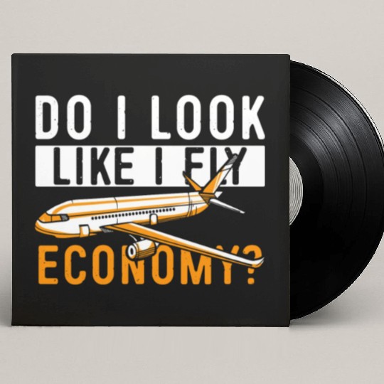 Do I Look Like I Fly Economy First Class Frequent Custom Vinyl Record Sleeves