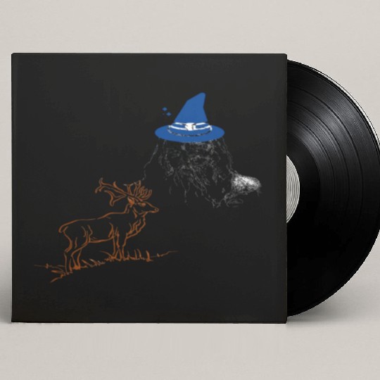 Wizard and Deer Custom Vinyl Record Sleeves