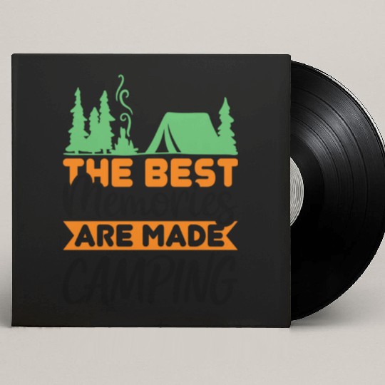 Nature's Playground Camping Custom Vinyl Record Sleeves