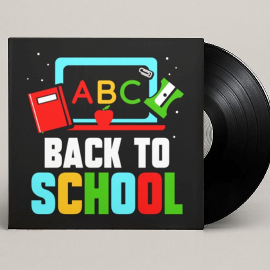 Back To School Grade Pupil Teacher Custom Vinyl Record Sleeves