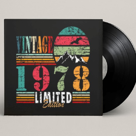 1978 bday gift idea Custom Vinyl Record Sleeves