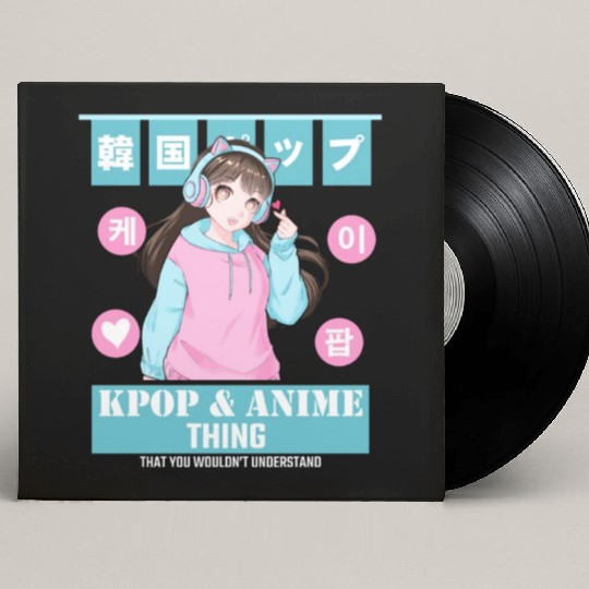 It's a Kpop & Anime Thing You Wouldn't Understand Custom Vinyl Record Sleeves