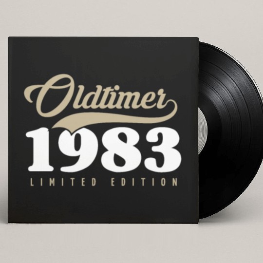 40th Birthday Vintage 1983 Custom Vinyl Record Sleeves