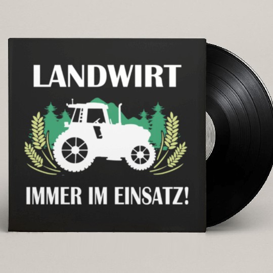 Farmer farmer always in use Custom Vinyl Record Sleeves