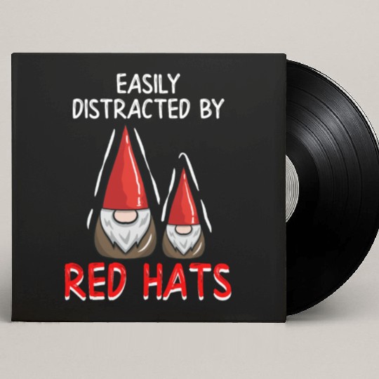 Gnomes - Gnome Collecting - Gnome Collector Custom Vinyl Record Sleeves