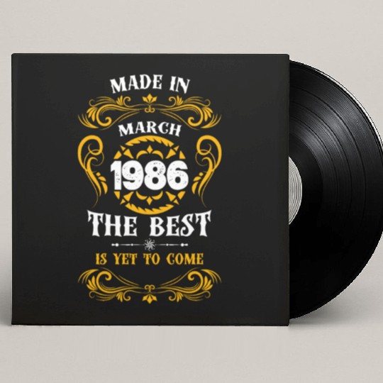 Made In March 1986 The Best Custom Vinyl Record Sleeves