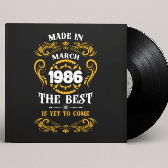 Made In March 1986 The Best Custom Vinyl Record Sleeves