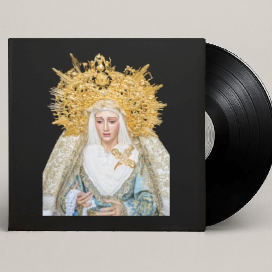Virgin Mary Mother of Jesus Madonna Custom Vinyl Record Sleeves