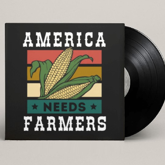 America Needs Farmers Custom Vinyl Record Sleeves