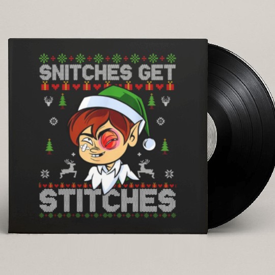 Warrior 12 Snitches Get Stitches Custom Vinyl Record Sleeves