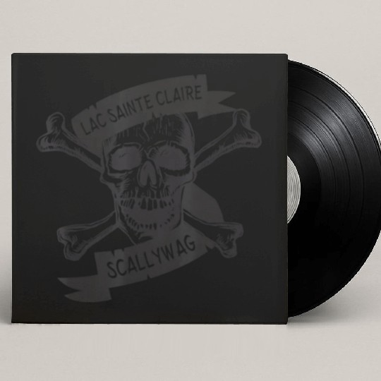 Michigan Lake St Clair Pirate Skull Bones Boating Custom Vinyl Record Sleeves