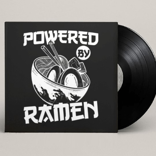 Ramen Noodle Soup Japanese Kawaii Gift Ramen Custom Vinyl Record Sleeves