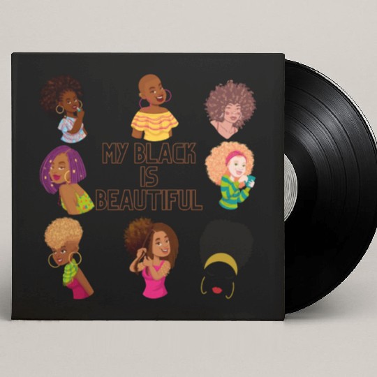 My Black Is Beautiful Custom Vinyl Record Sleeves