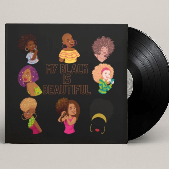 My Black Is Beautiful Custom Vinyl Record Sleeves