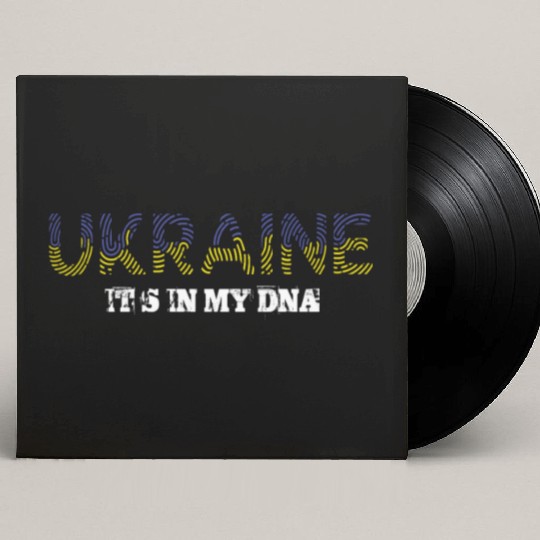 Ukraine Its In My Dna Custom Vinyl Record Sleeves