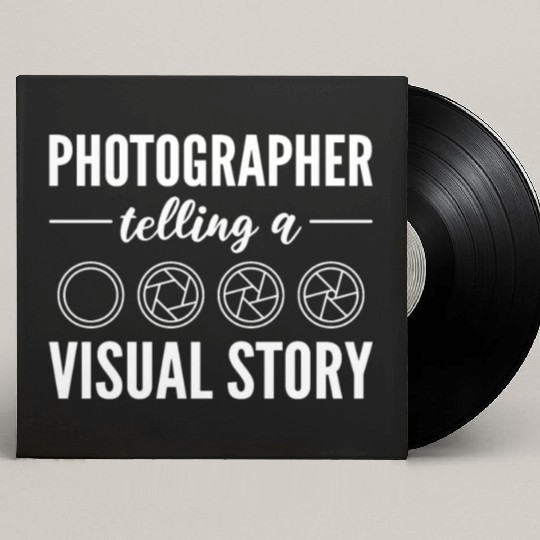 Photographer Telling A Visual Story Photography Custom Vinyl Record Sleeves
