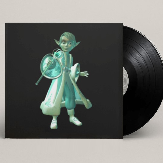 Spring Green Mage Custom Vinyl Record Sleeves