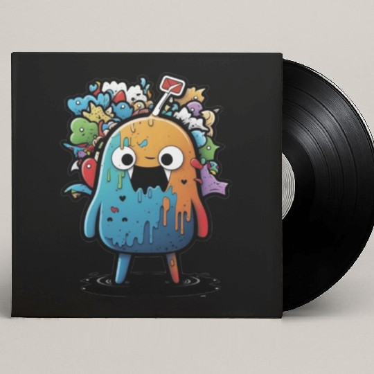 my imaginary friends Custom Vinyl Record Sleeves
