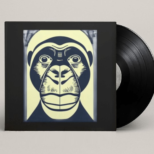 Wise Monkey & jungle king Custom Vinyl Record Sleeves