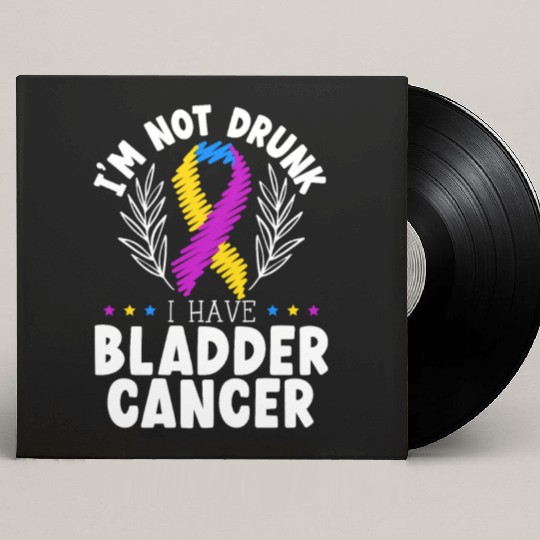 Bladder Cancer Warrior Bladder Cancer Awareness Custom Vinyl Record Sleeves