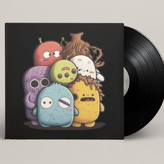 my imaginary friends Custom Vinyl Record Sleeves