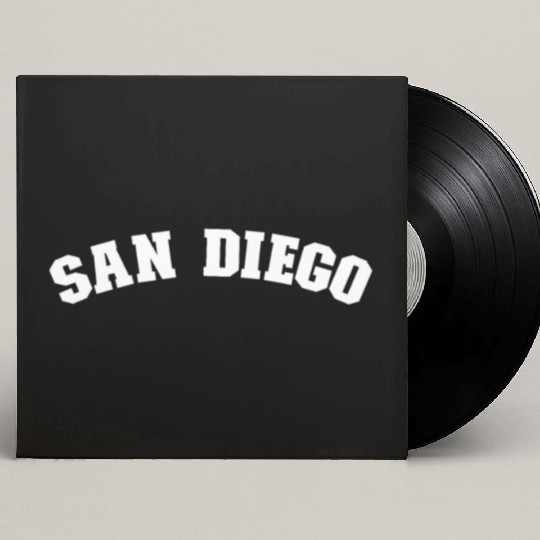 San Diego California Pride From San Diego Giftvisi Custom Vinyl Record Sleeves