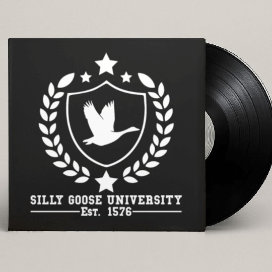 Silly Goose University Established 1576 Goose Custom Vinyl Record Sleeves