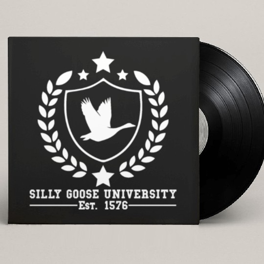 Silly Goose University Established 1576 Goose Custom Vinyl Record Sleeves