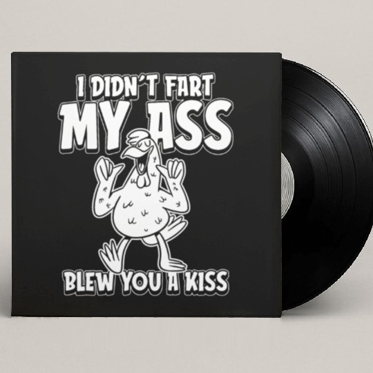 Rooster Cock Irony Custom Vinyl Record Sleeves