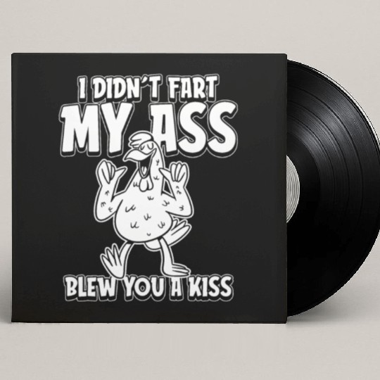 Rooster Cock Irony Custom Vinyl Record Sleeves